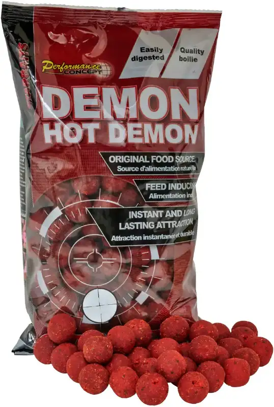 Бойли Starbaits Boilies Hot Demon 20mm 1kg
