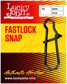 Застежка Lucky John Pro Series Fastlock Snap №004 (8шт/уп)