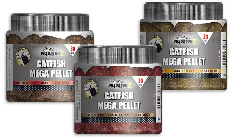 Пелети CarpZoom Catfish Mega Pellet (Печінка-Кров) 30mm