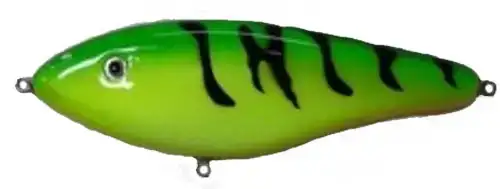 Джерк RS Glider G 6" 15,2см 70г Chartreuse Yellow Firetiger