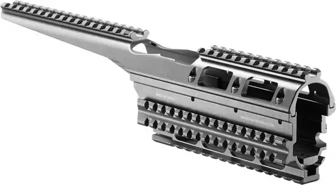 Цівка FAB Defense VFR-AK для Сайги. Матеріал - алюміній. Колір - чорний