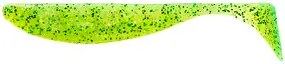 Силікон FishUP Wizzle Shad 1.4" #026 - Flo Chartreuse/Green (10шт/уп)