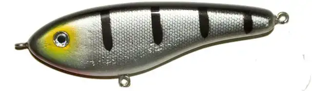 Джерк RS Da`Glide 20,3см 100г Black Silver Perch