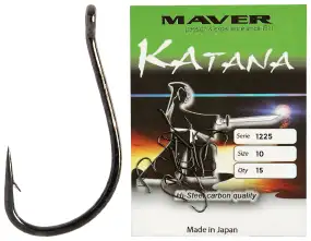 Крючок Maver Katana 1225A №10 (15шт/уп)
