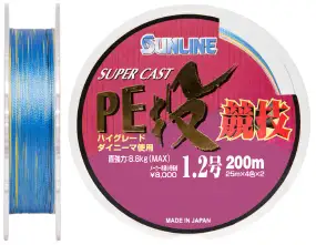 Шнур Sunline S-Cast PE Nagi Kyogi 200м #1.2/0.185мм 8.8кг