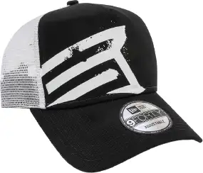 Кепка Savage Trucker hat W/WHITE Savage logo Белый/черный