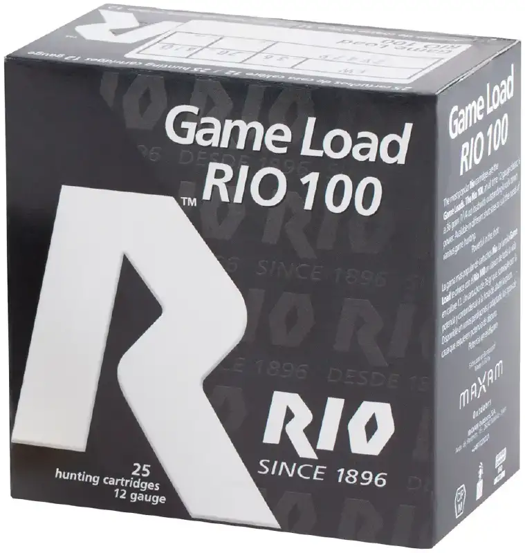 Патрон RIO Game Load-36 FW (RIO 100) (без контейнера) кал. 12/70 дробь №3 (3,5 мм) навеска 36 г