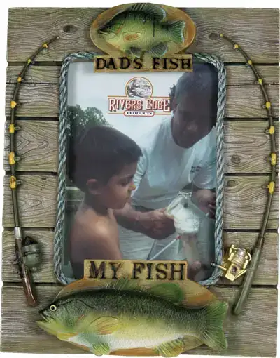 Фоторамка Riversedge Dad’s Fish Frame 4" x 6"