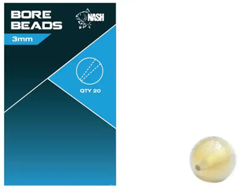 Намистина Nash Soft Taper Bore Beads Diffusion Camo 3mm