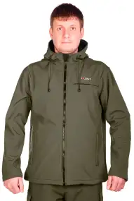 Куртка Klost Soft Shell мембрана 5000/5000 L Капюшон c затягуванням Хакі