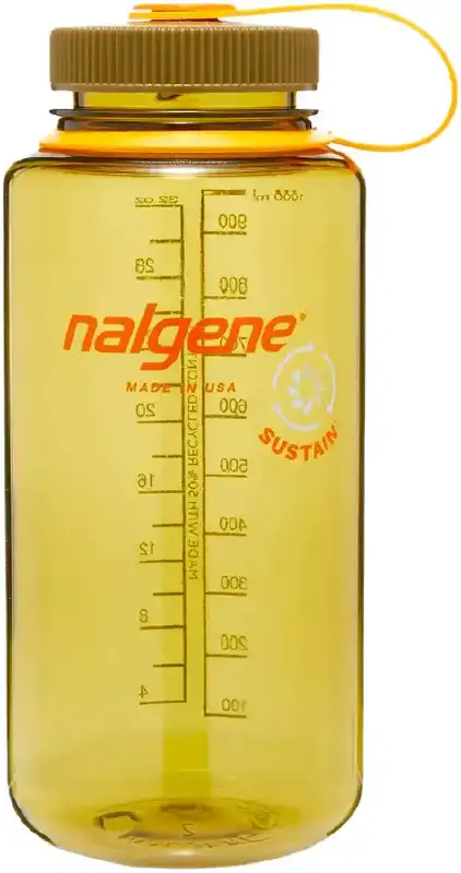 Пляшка Nalgene Wide Mouth Sustain Water Bottle 1L Olive
