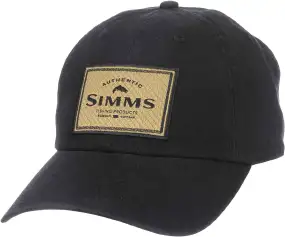 Кепка Simms Single Haul Cap One size Black