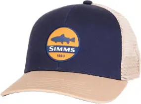 Кепка Simms Trout Patch Trucker One size Navy