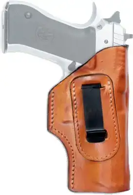 Кобура Front Line FL32 для Glock 43. Матеріал - шкіра. Колір - коричневий