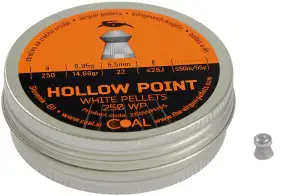 Пули пневматические Coal Hollow Point кал. 5.5 мм 0.95 г 250 шт/уп