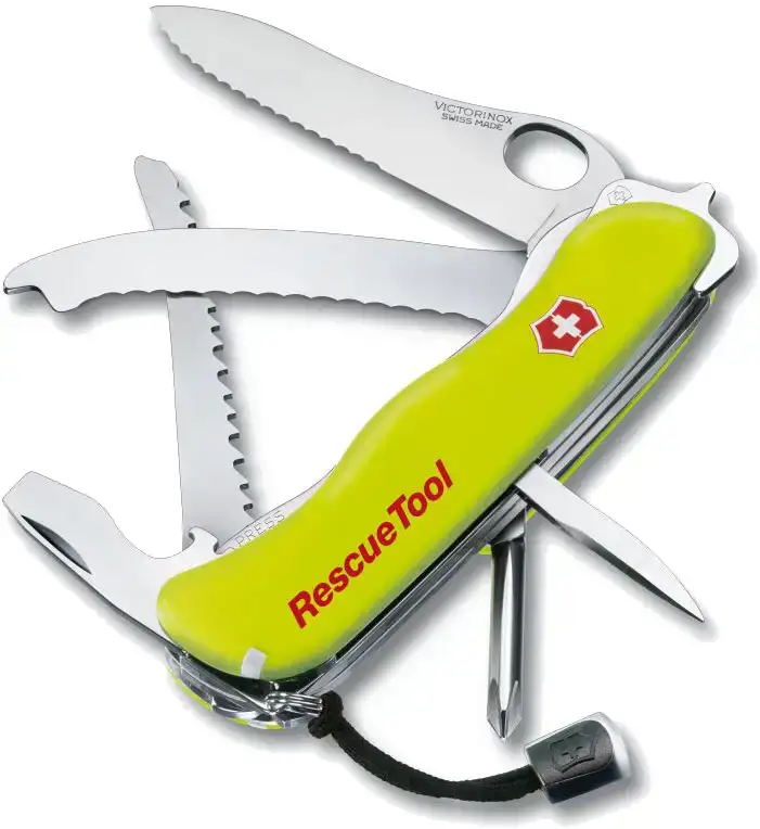 Ніж VICTORINOX 0.8623.MWN Rescue Tool ц: жовтий