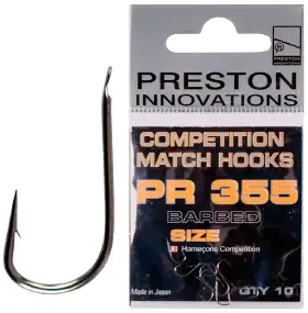 Крючок Preston Competition Hooks 355 №16