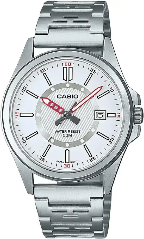 Годинник Casio MTP-E700D-7EVEF. Сріблястий