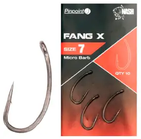 Гачок Nash Fang X №1 Micro Barbed (10шт/уп)