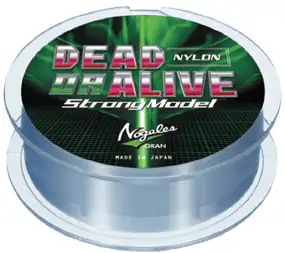 Волосінь Varivas Nogales Dead or Alive Strong Nylon 150m (сірий) 0.31mm 14lb