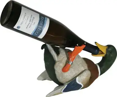 Подставка для бутылок Riversedge Duck Wine Bottle Holder