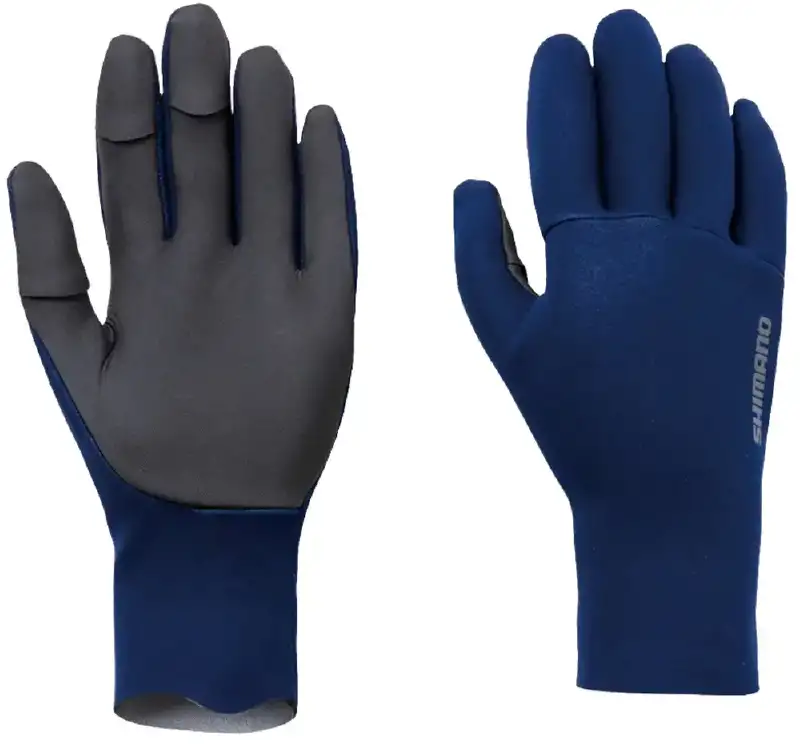 Перчатки Shimano Chloroprene EXS 3 Cover Gloves M Blue
