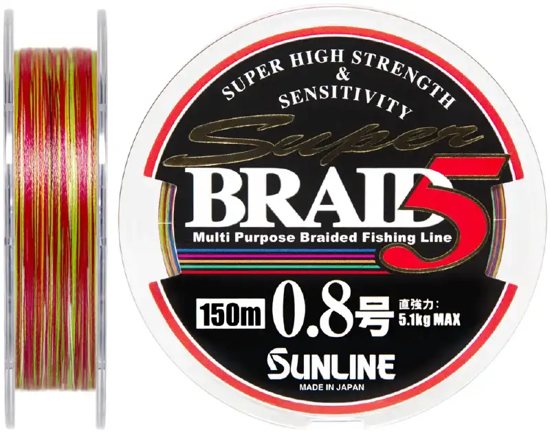 Шнур Sunline Super Braid 5 150m #0.8/0.148mm 5.1kg