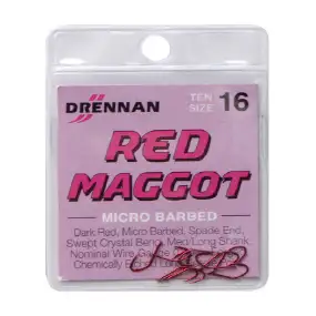 Гачок Drennan Red Maggot №16