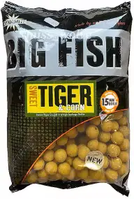 Бойлы Dynamite Baits Big Fish Sweet Tiger & Corn 15mm 1kg