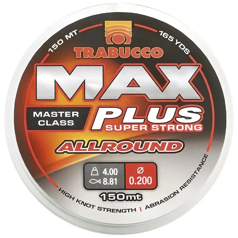 Леска Trabucco Max Plus Allround 1000m 0.20mm 4.00kg