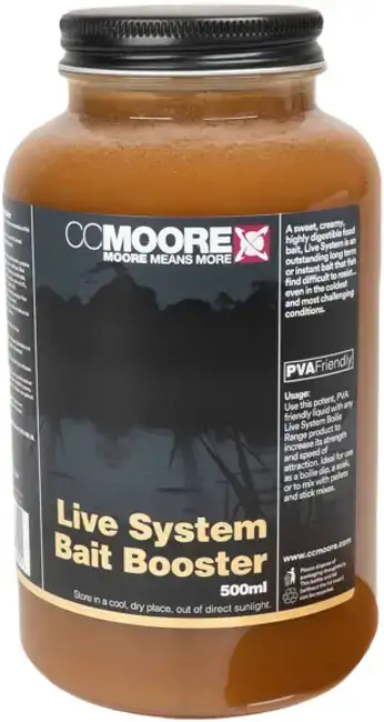 Ліквід CC Moore Live System Bait Booster 500ml