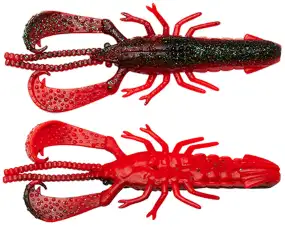 Силікон Savage Gear Reaction Crayfish 91mm 7.5g Red N Black (5 шт/уп)