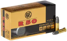 Патрон RWS R50 кал .22 LR пуля RN масса 2.6 г/ 40 гран