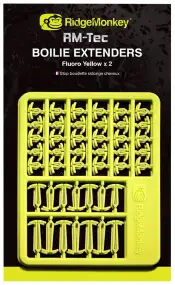 Стопори для бойлів RidgeMonkey RM-Tec Boilie Hair Extenders Fluoro Yellow
