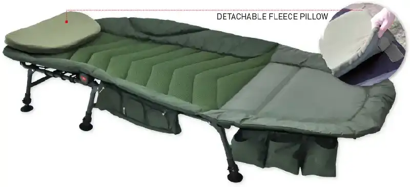 Розкладушка CarpZoom Full Comfort Bedchair 213х78х28см