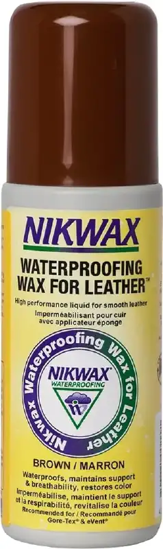 Водовідштовхувальний засіб Nikwax Waterproofing Wax for Leather Brown 125 ml