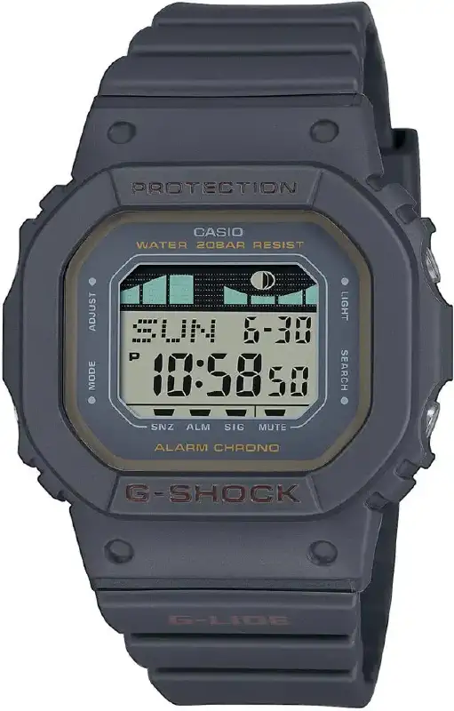 Годинник Casio GLX-S5600-1ER G-Shock. Сірий