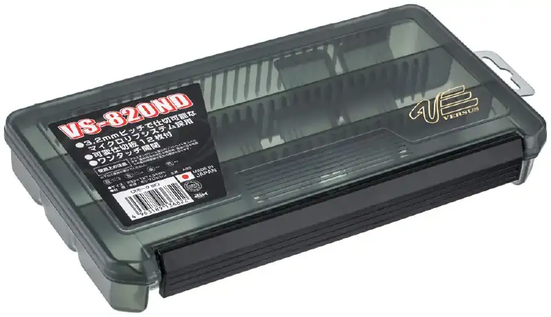 Коробка Meiho Versus VS-820ND Compartment Case 224х110х28mm к:black