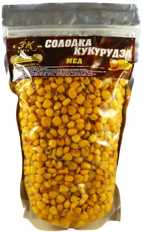 Зерновая смесь 3KBaits Сладкая кукуруза (мед) 0.8кг