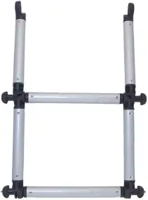 Удлинитель Borika El032 для складной лестницы из алюминиевой трубы Ø32 мм ц:черный