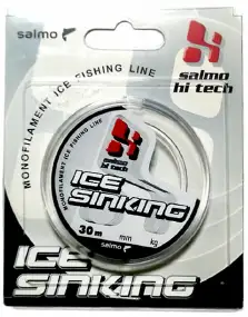 Леска Salmo Hi-Tech Ice Sinking 30m (св.стальн.) 0.22mm 4.5kg