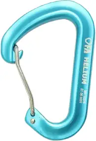 Карабин First Ascent Helium. Light blue