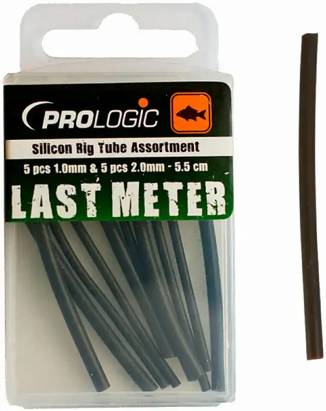 Кембрик силиконовый Prologic Silicon Rig Tube Ass.1.0 & 2.0mm int. (10шт/уп)