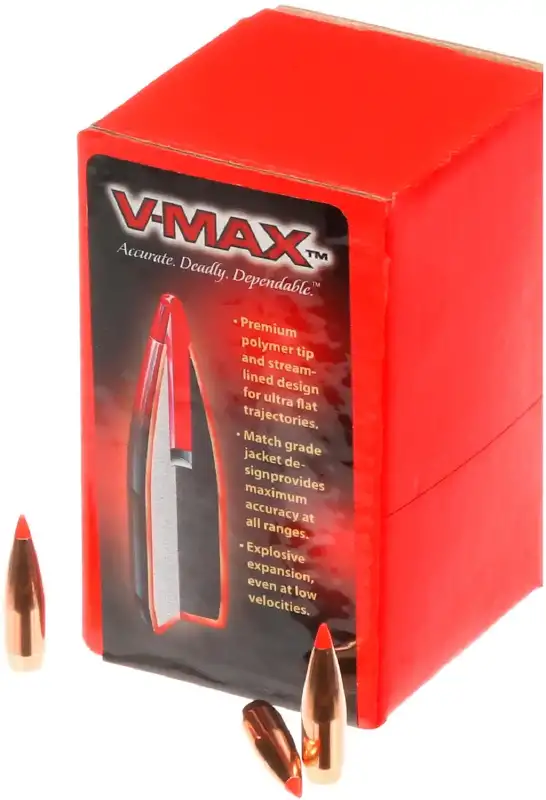 Куля Hornady V-Max кал. 6,5 (.264) маса 95 гр (6.2 г)
