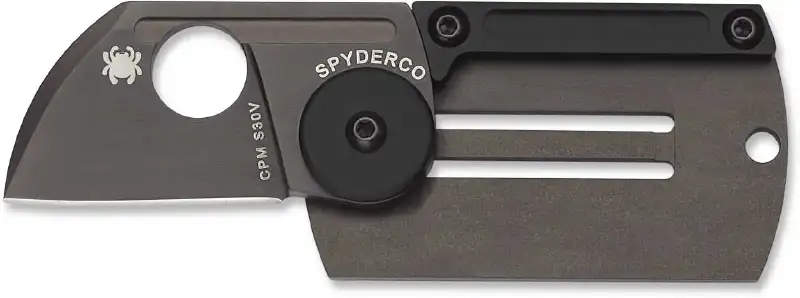 Нож Spyderco Dog tag Folder Black
