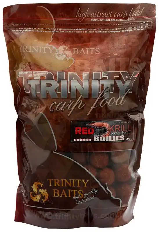 Бойли Trinity Soluble Red Krill 24mm 1kg