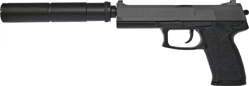Пистолет страйкбольный ASG DL 60 SOCOM кал.6 мм Black