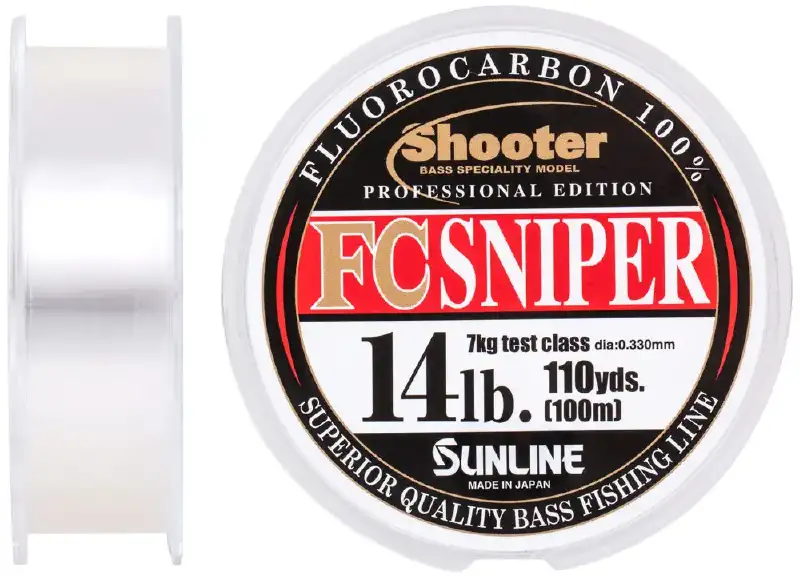 Флюорокарбон Sunline Shooter FC Sniper 100m 0.330 mm 7kg