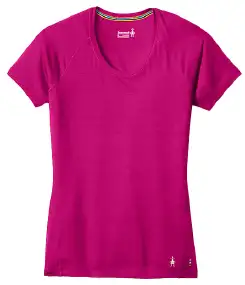 Футболка Smartwool Woman’s Merino 150 Baselayer Pattern Short Sleeve L Розовый