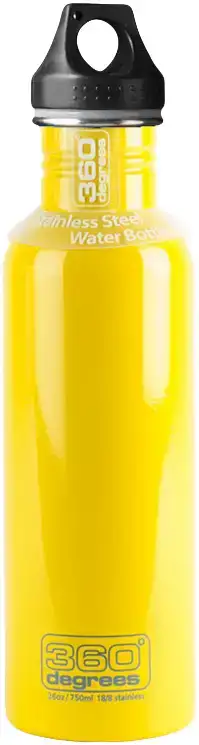 Фляга 360° Degrees Stainless Steel Botte 750 ml к:yellow